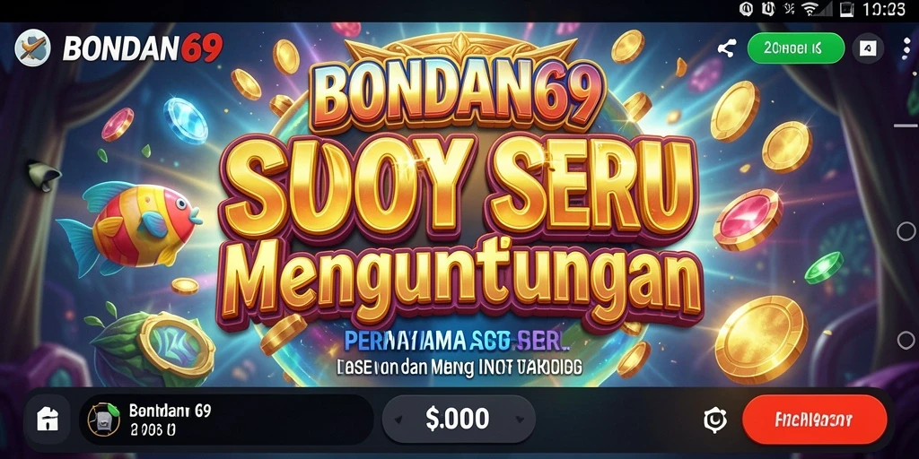 Screenshot gameplay BONDAN69 menampilkan keseruan bermain Slot.