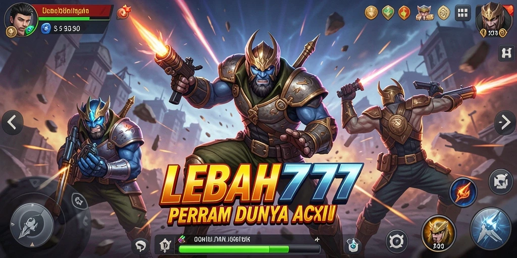 Tampilan aksi seru dalam gameplay LEBAH777 yang menegangkan.