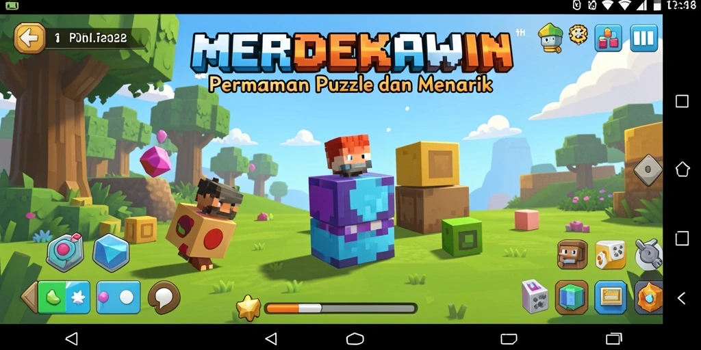 Gameplay seru MERDEKAWIN yang menguji kecerdasan pemain.