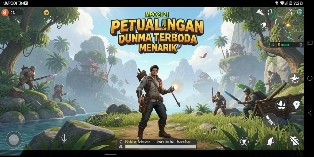 Gameplay seru di dunia terbuka MPO2121 yang luas.