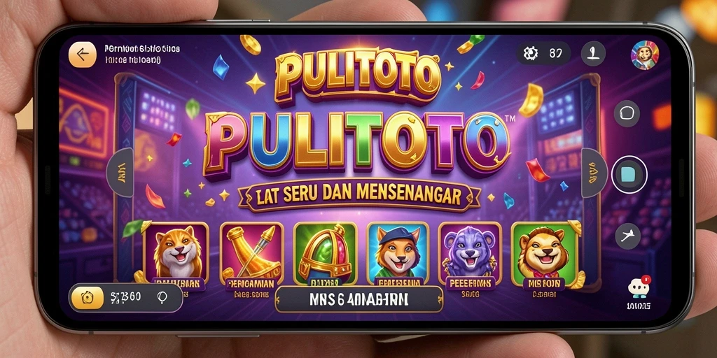 Tampilan menarik dari permainan Slot PULITOTO yang penuh warna.
